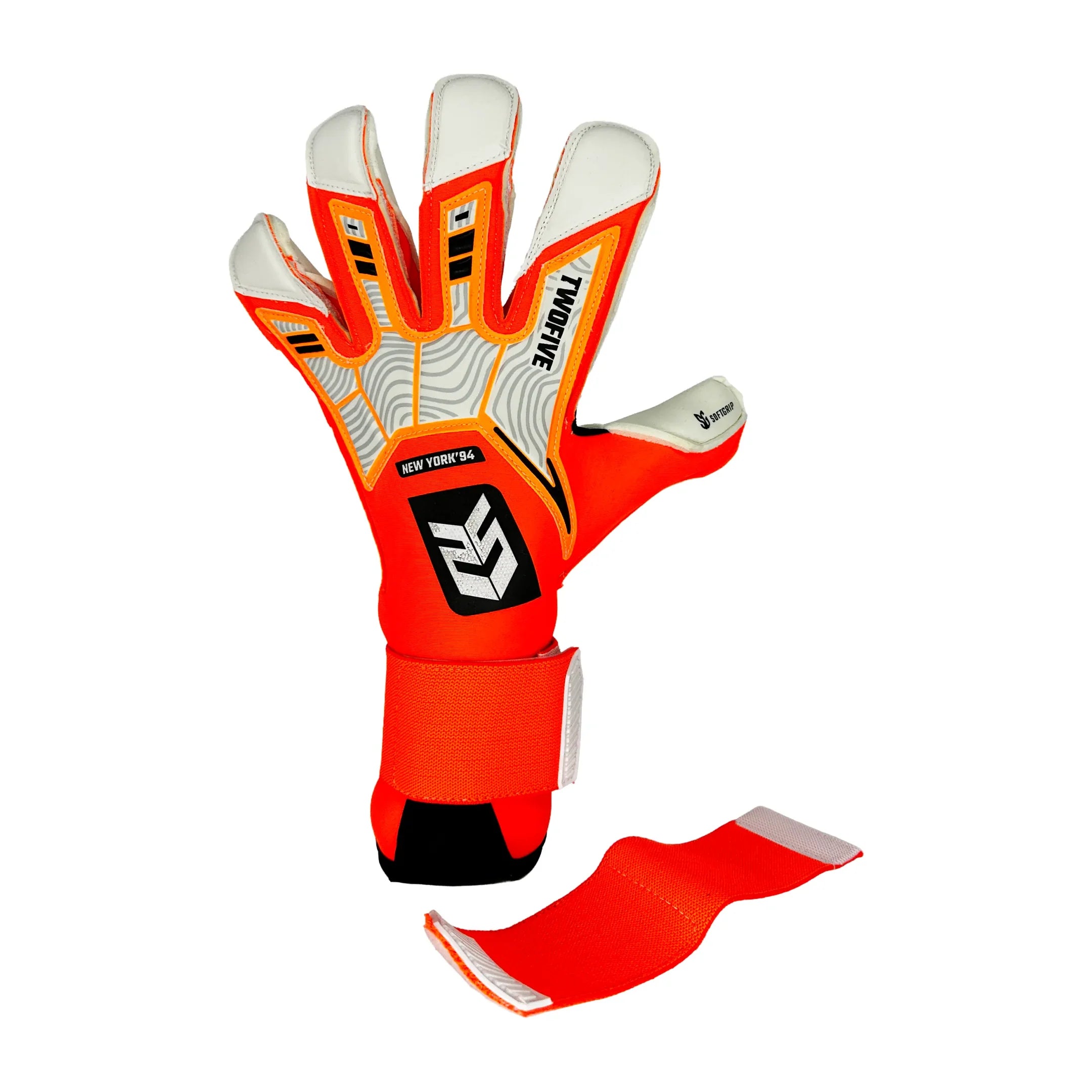 Guantes de Portero New York '94 Orange Hivis Softgrip